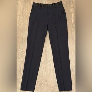 RAG & BONE NAVY / BLACK TROUSERS - Size 0 SKU:3